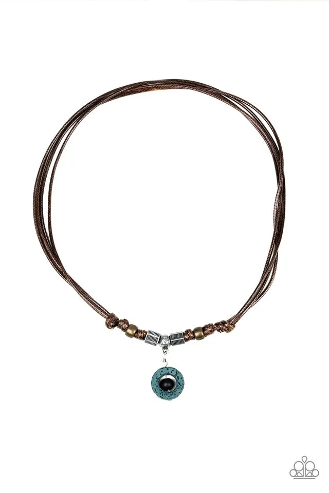 Paparazzi Necklace ~ Tiki Thunder - Green