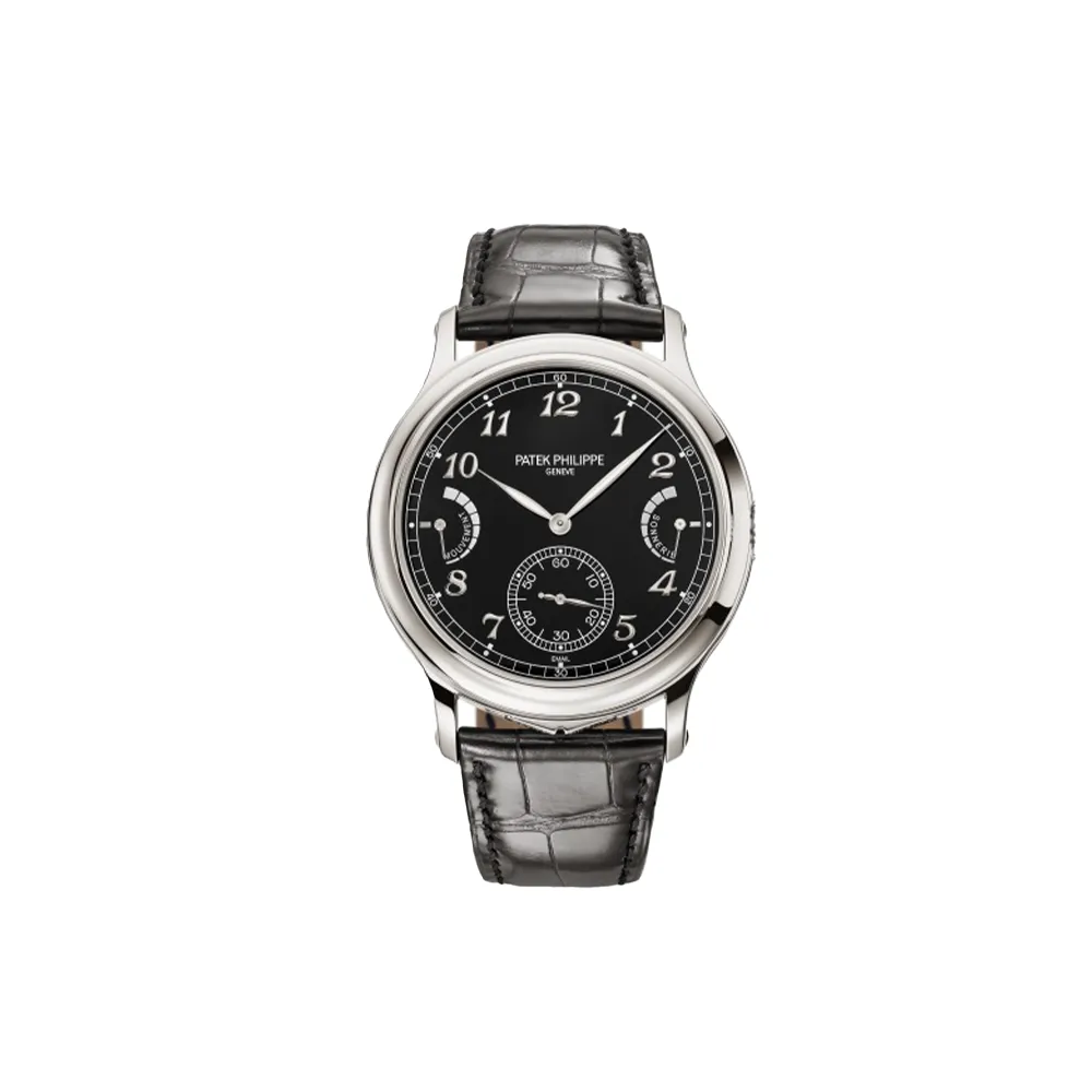 Patek Philippe 6301P Grand Complications Grande Sonnerie Platinum 'Black Enamel Dial'