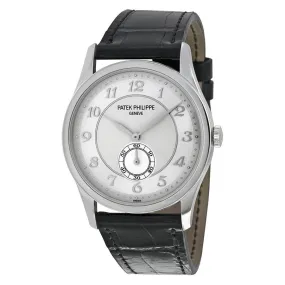 Patek Philippe Calatrava Automatic Silver Grey Dial Platinum Men's Watch 5196P-001