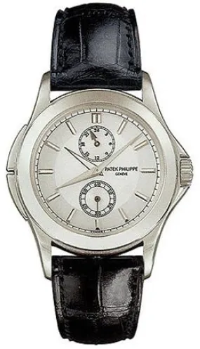 Patek Philippe Calatrava Travel Time Platinum Men's Watch 5134P