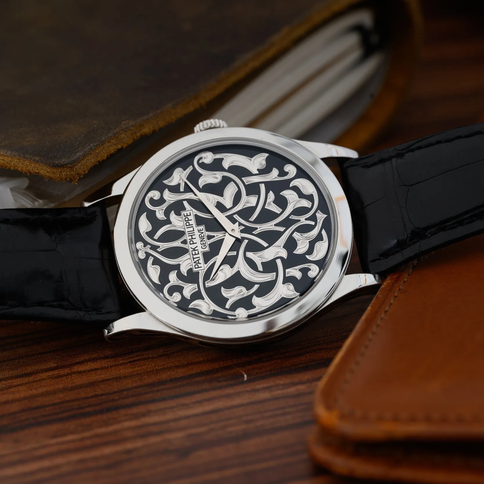 Patek Philippe Calatrava 'Volutes and Arabesques'