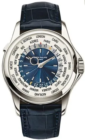 Patek Philippe Complications Automatic GMT Blue and Dial Men's Watch 5130P-020