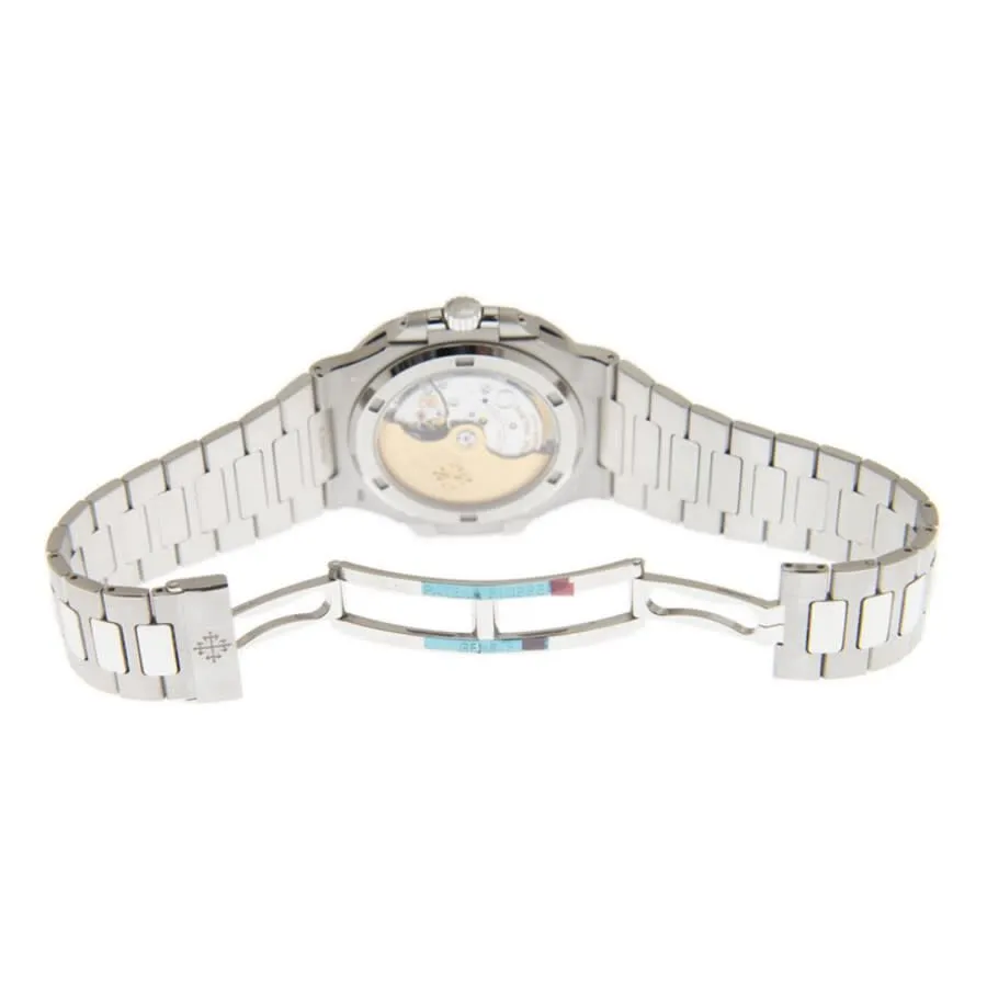 Patek Philippe Nautilus Automatic Platinum Diamond Grey Dial Watch 5711-110P-001