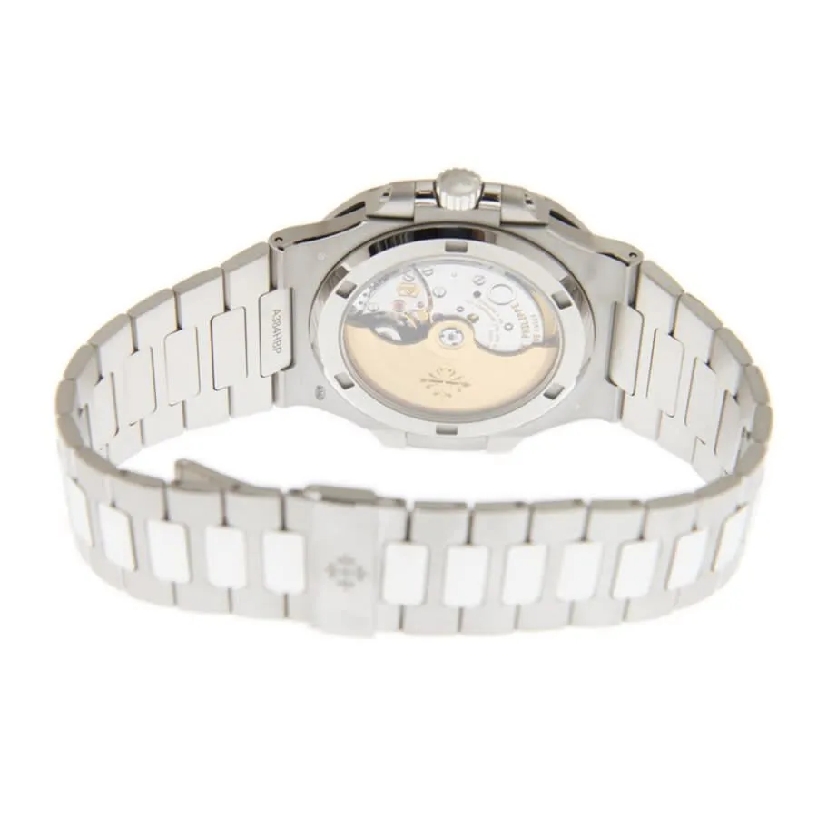 Patek Philippe Nautilus Automatic Platinum Diamond Grey Dial Watch 5711-110P-001