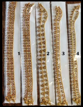 Polki Anklets x 4Designs