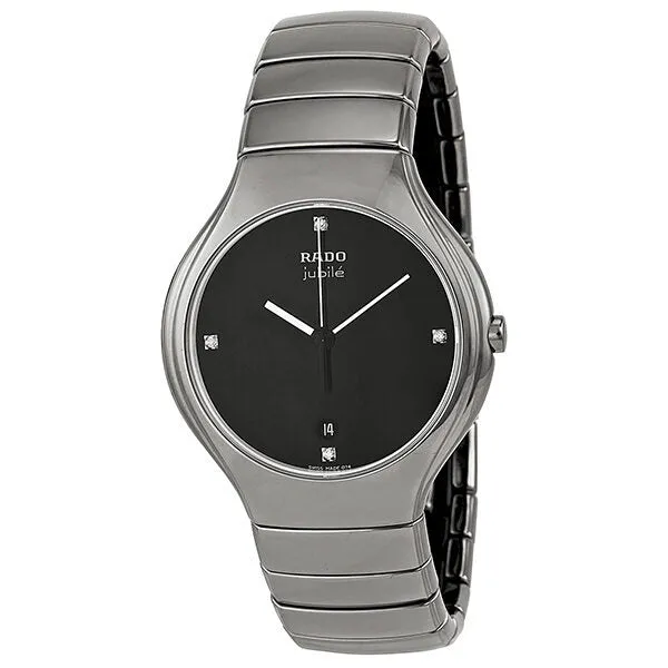 Rado True Jubile Platinum-tone Ceramic Men's Watch R27654742