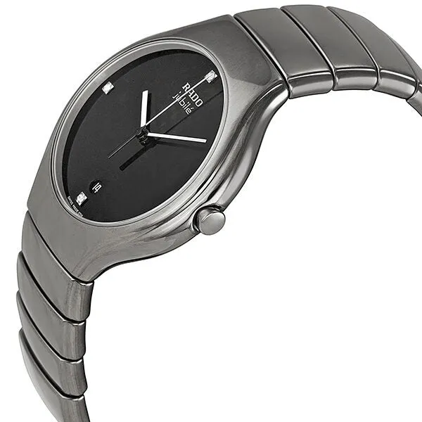 Rado True Jubile Platinum-tone Ceramic Men's Watch R27654742