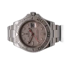 Rolex 40mm Yachtmaster - Oystersteel & Patinum Ref: 16622
