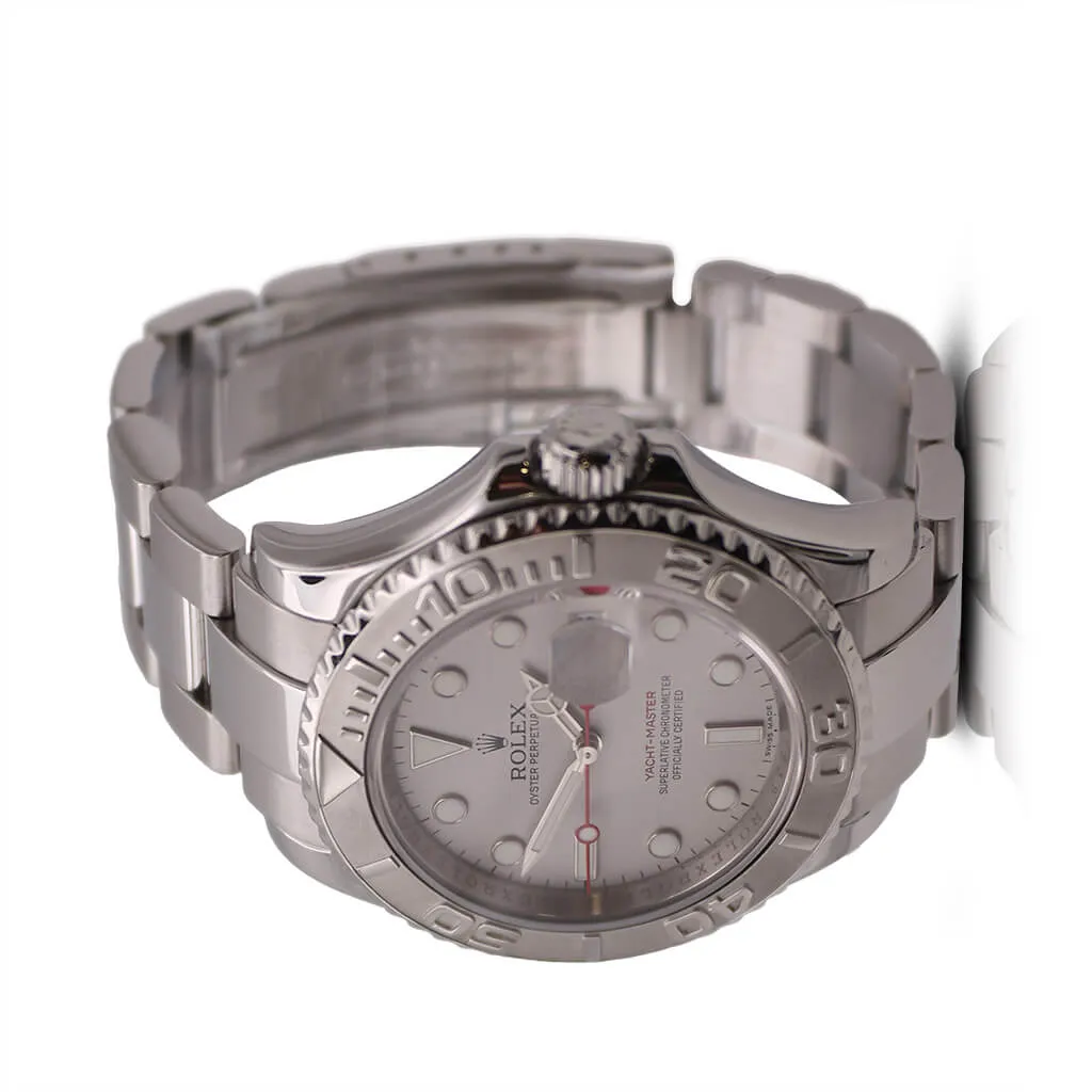Rolex 40mm Yachtmaster - Oystersteel & Patinum Ref: 16622