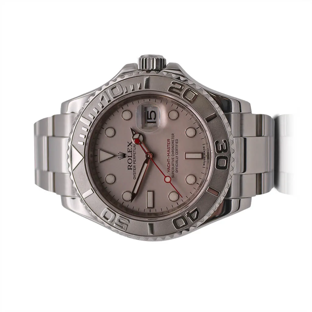 Rolex 40mm Yachtmaster - Oystersteel & Patinum Ref: 16622