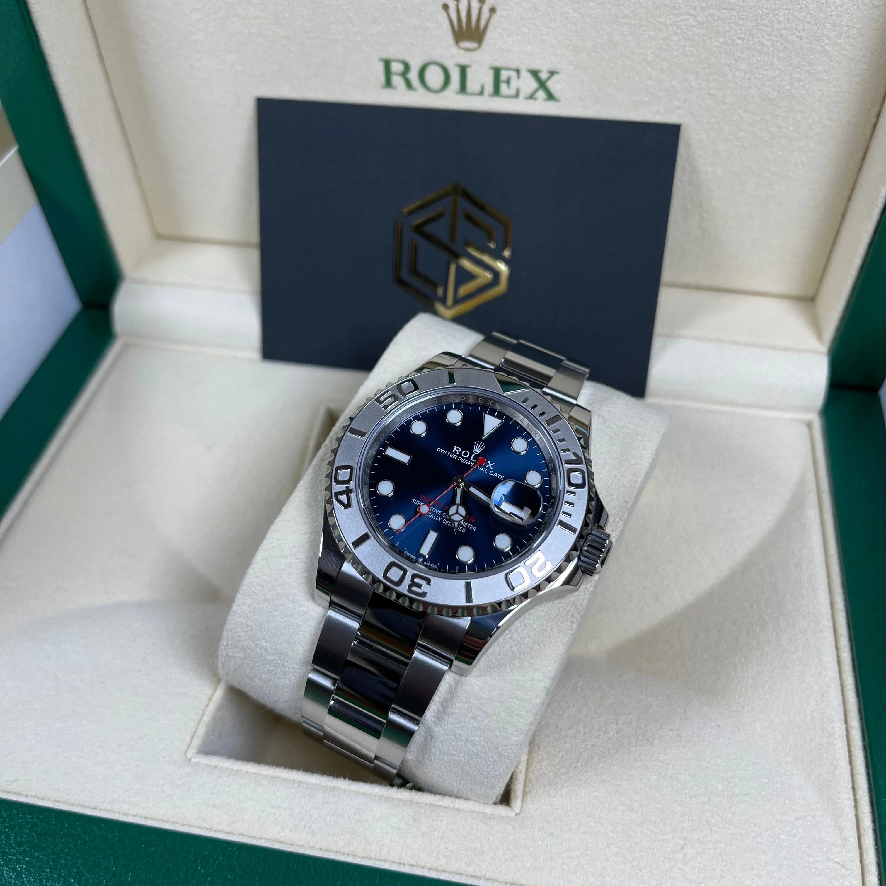 Rolex Yacht-Master 40 126622 Blue Dial 2020 Excellent Condition New Watch
