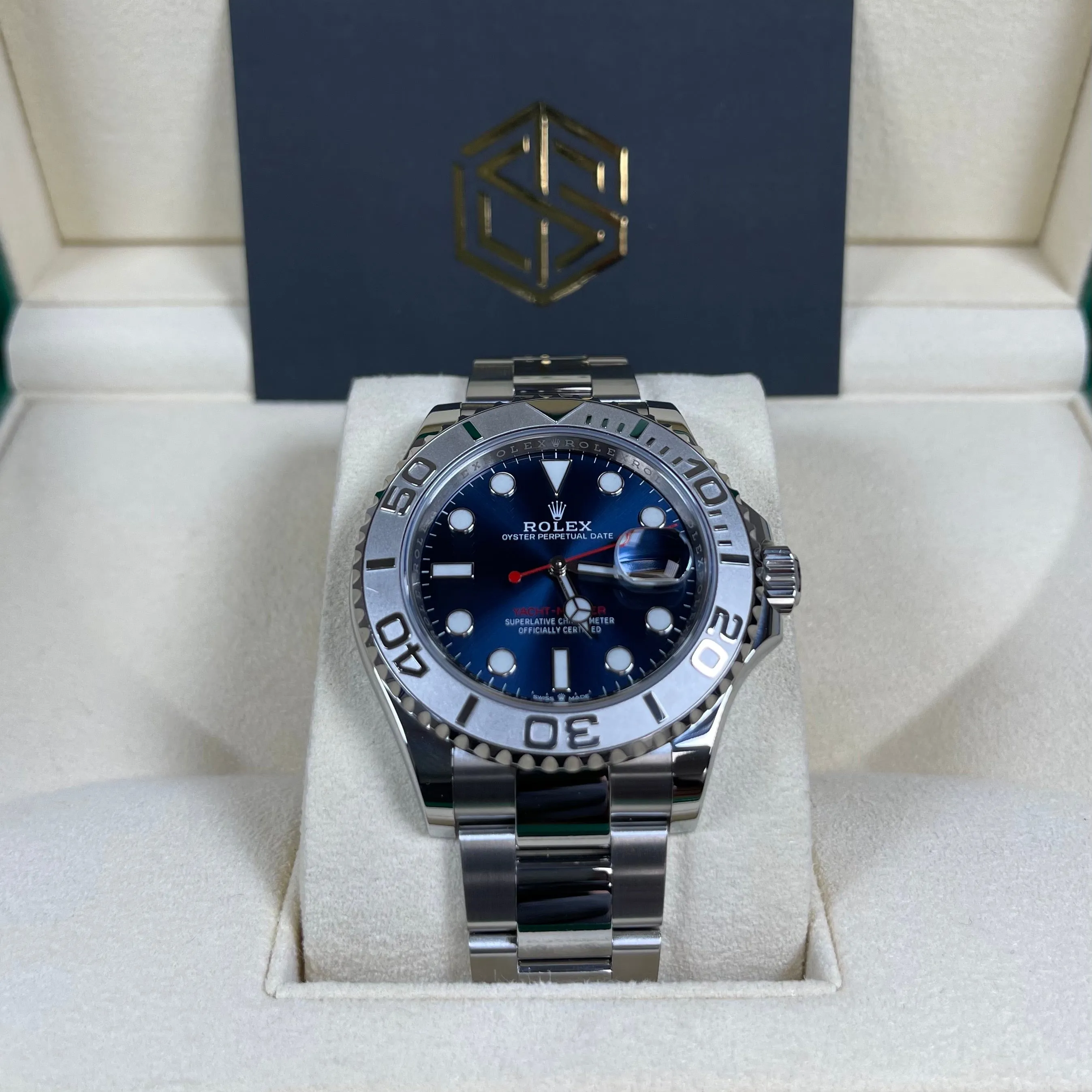 Rolex Yacht-Master 40 126622 Blue Dial 2020 Excellent Condition New Watch