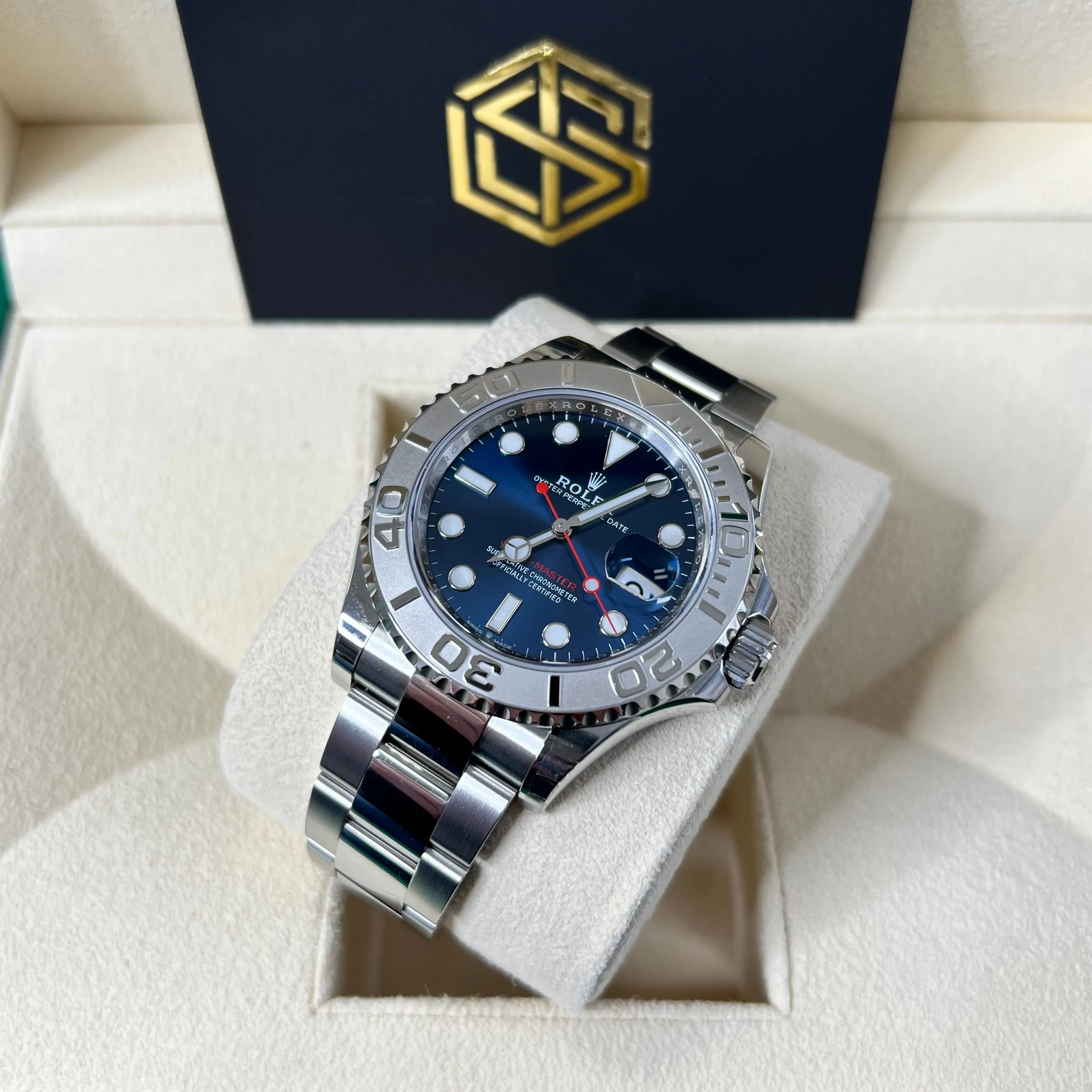 Rolex Yacht-Master 40 126622 Blue Dial 2022 Unworn Full Set Watch