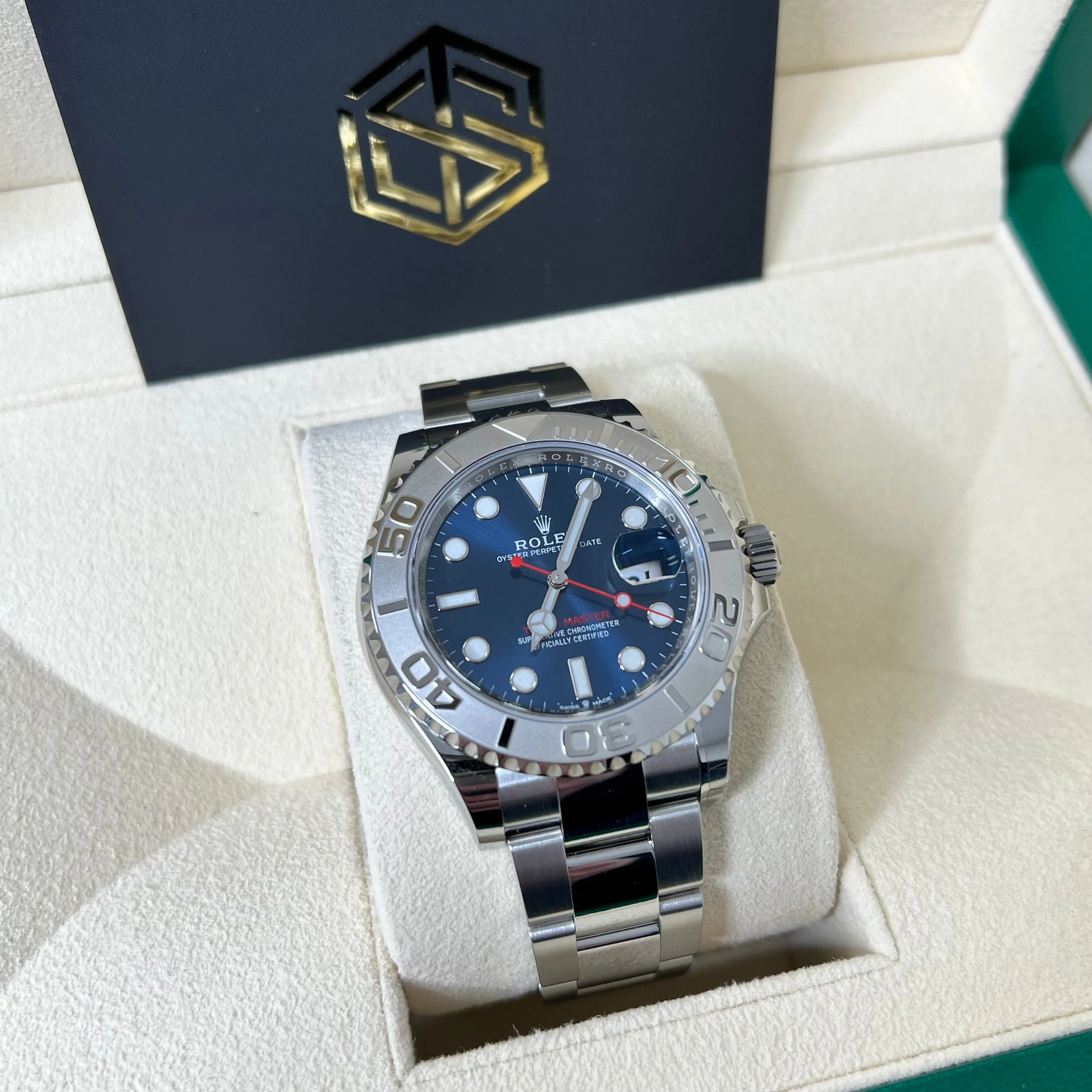 Rolex Yacht-Master 40 126622 Blue Dial 2022 Unworn Full Set Watch