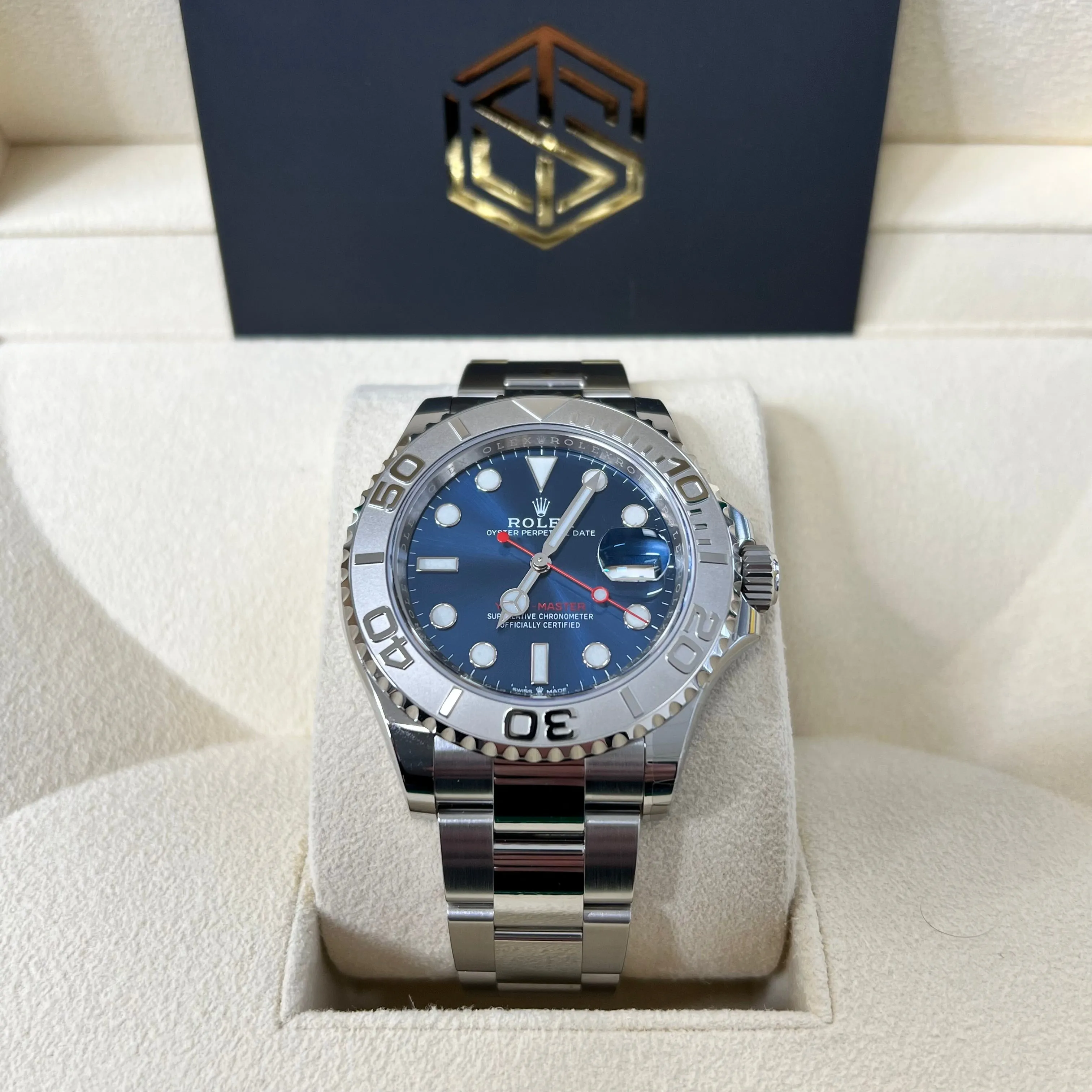 Rolex Yacht-Master 40 126622 Blue Dial 2022 Unworn Full Set Watch