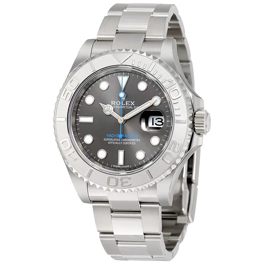 Rolex Yacht-Master 40 Dark Rhodium Dial Steel Oyster Men's Watch 116622RSO