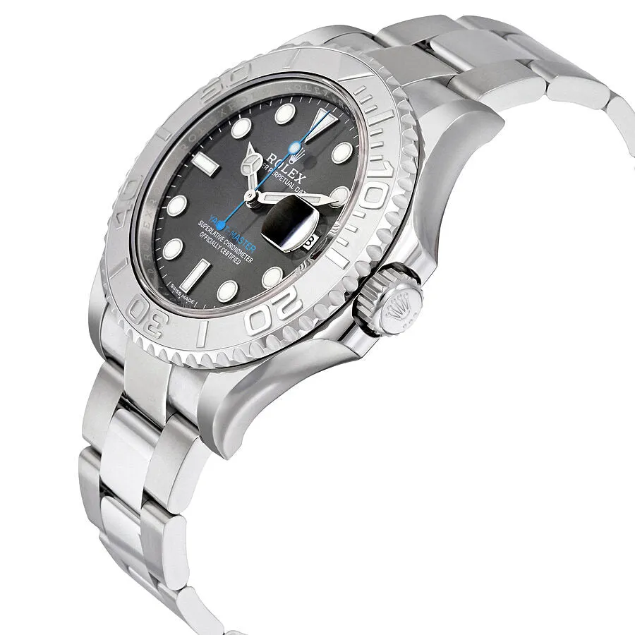Rolex Yacht-Master 40 Dark Rhodium Dial Steel Oyster Men's Watch 116622RSO