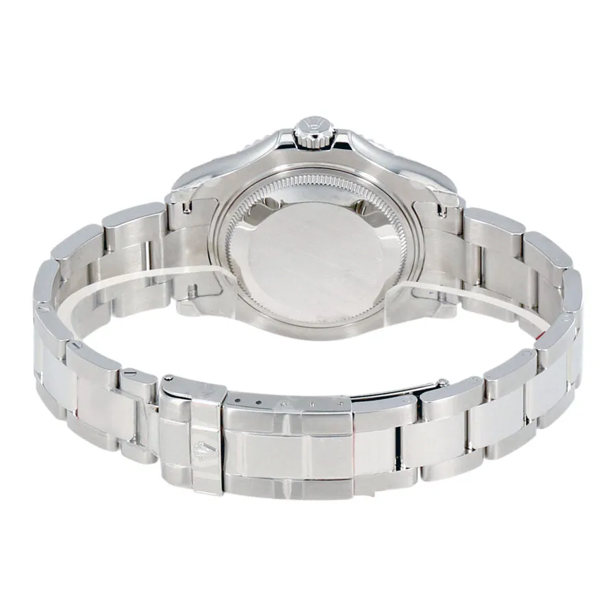 Rolex Yacht-Master Platinum Dial Stainless Steel Automatic Midsize Watch PLSO 168622