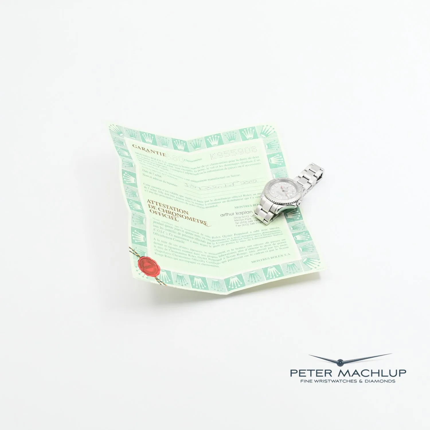 Rolex Yachtmaster 40mm 2002