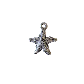 Silver Starfish Charm