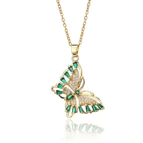 Stainless Steel Butterfly Necklace