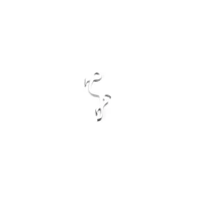 Stainless Steel Flamingo Charm