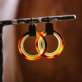 Sunward | Small Boho Hoop Earring