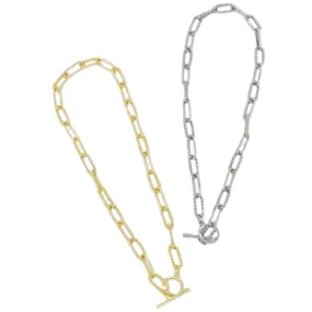 Toggle Chain Link Necklace