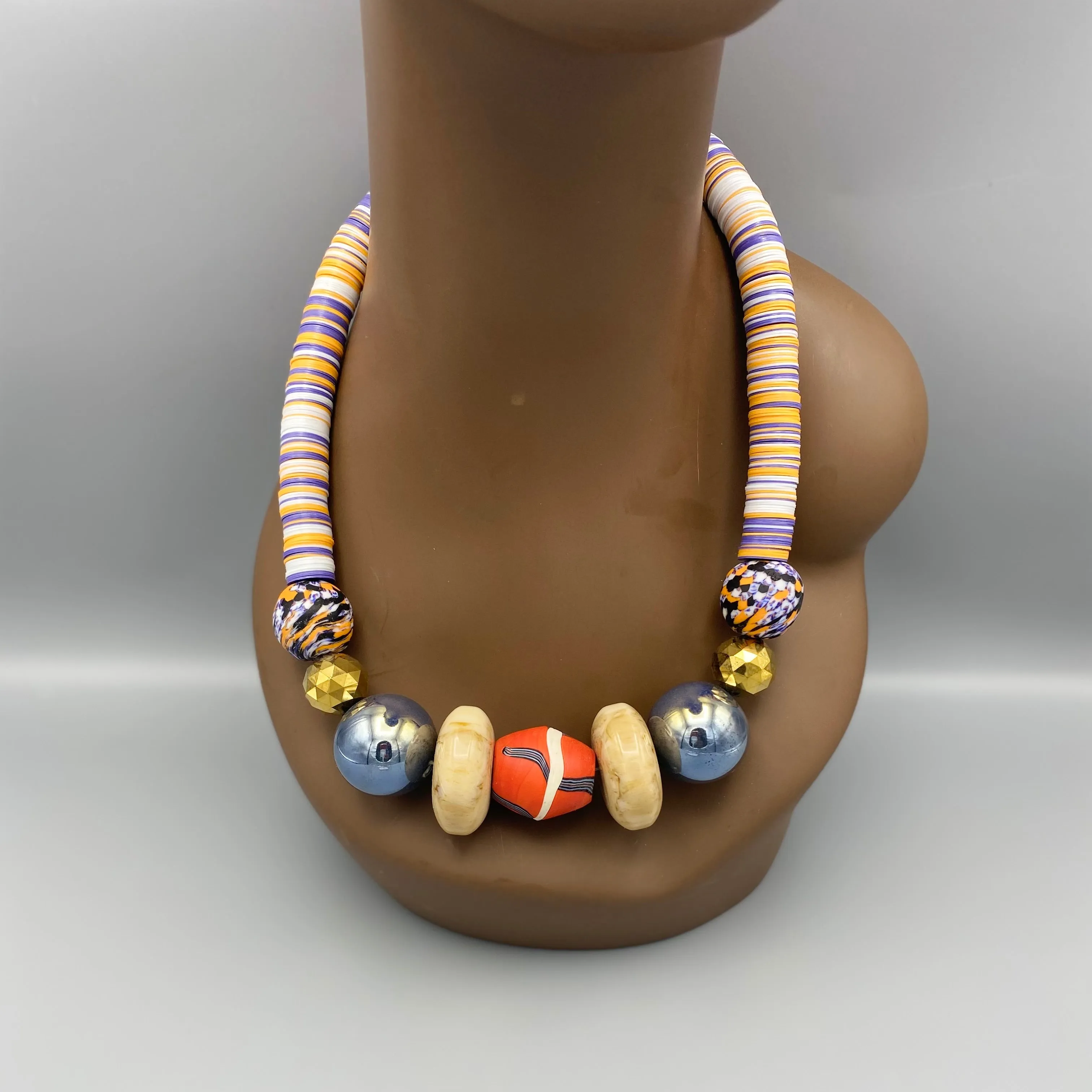 Toma Exaggerated Bead Necklace
