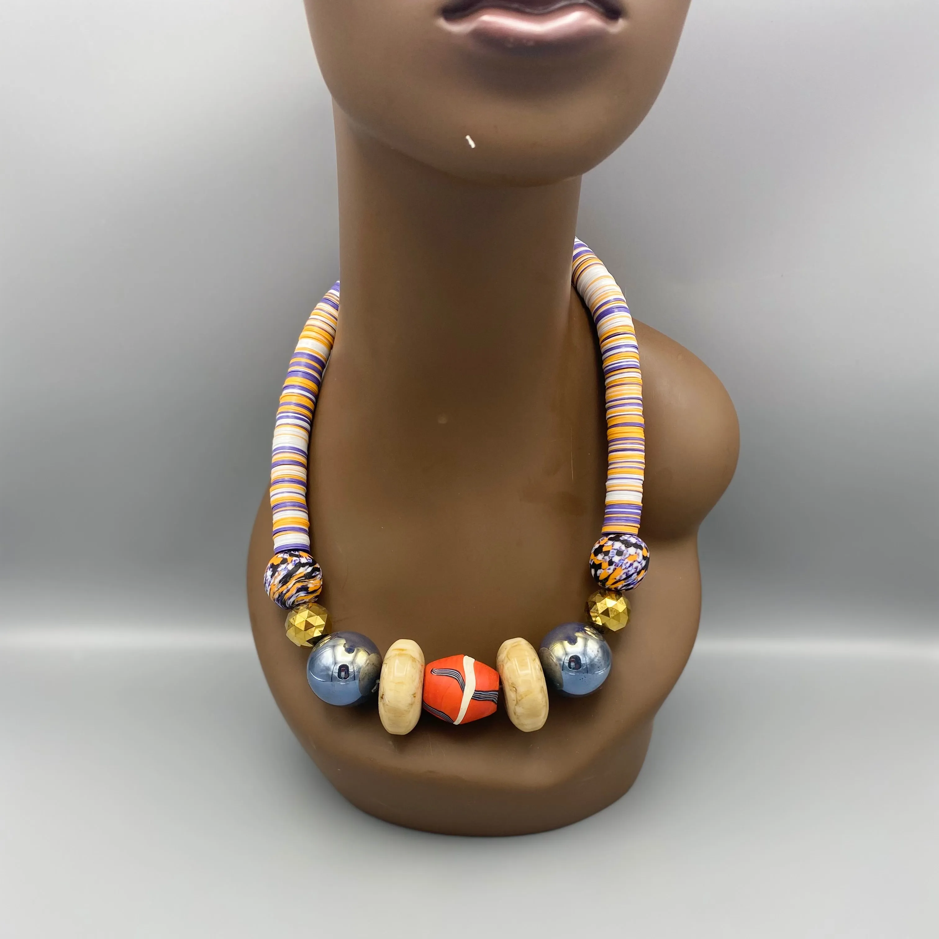 Toma Exaggerated Bead Necklace