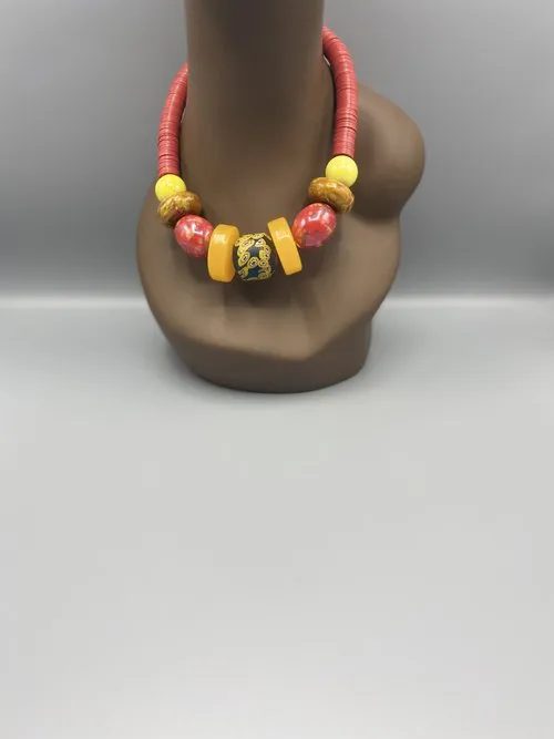 Toma Exaggerated Bead Necklace