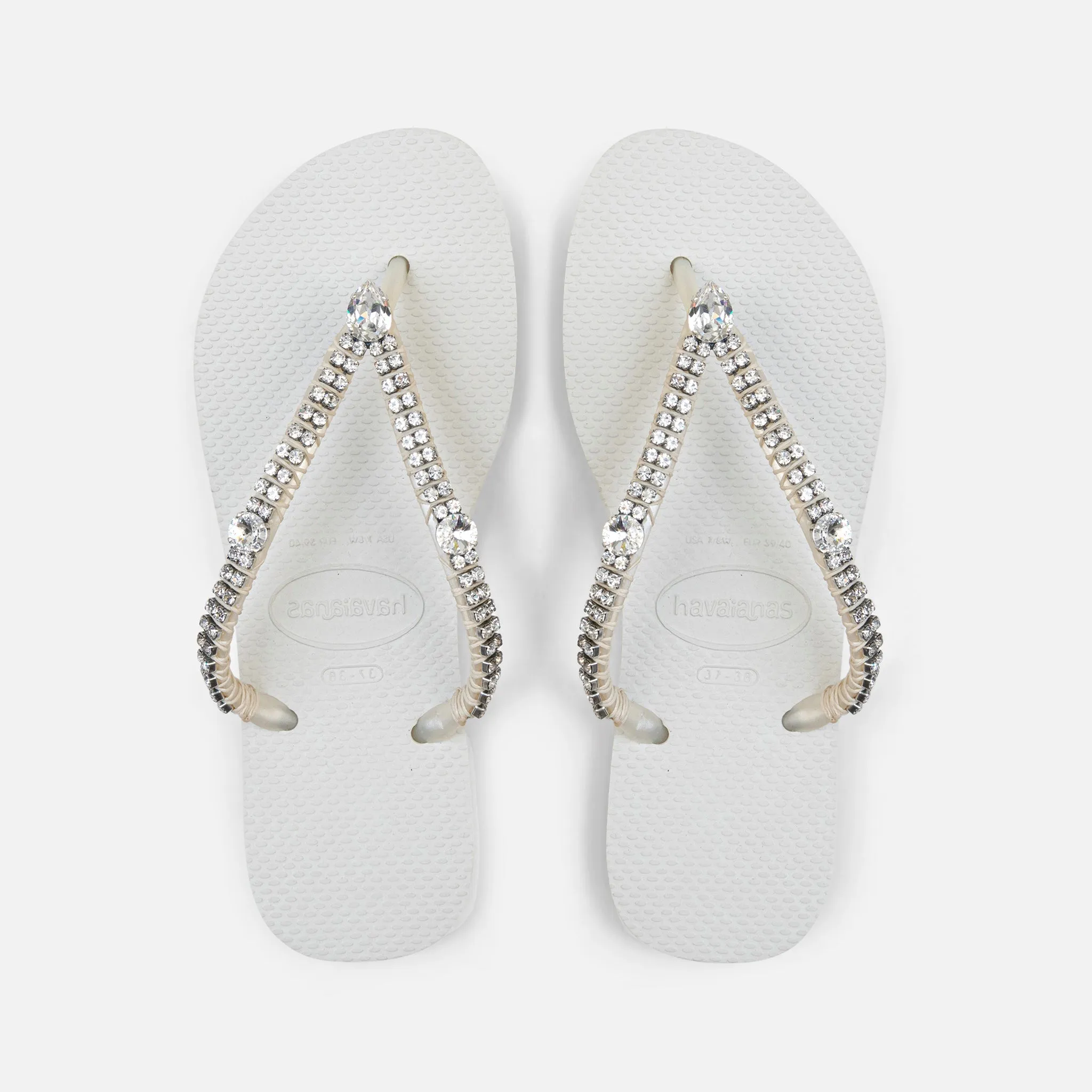 Triple Bling Flip Flops