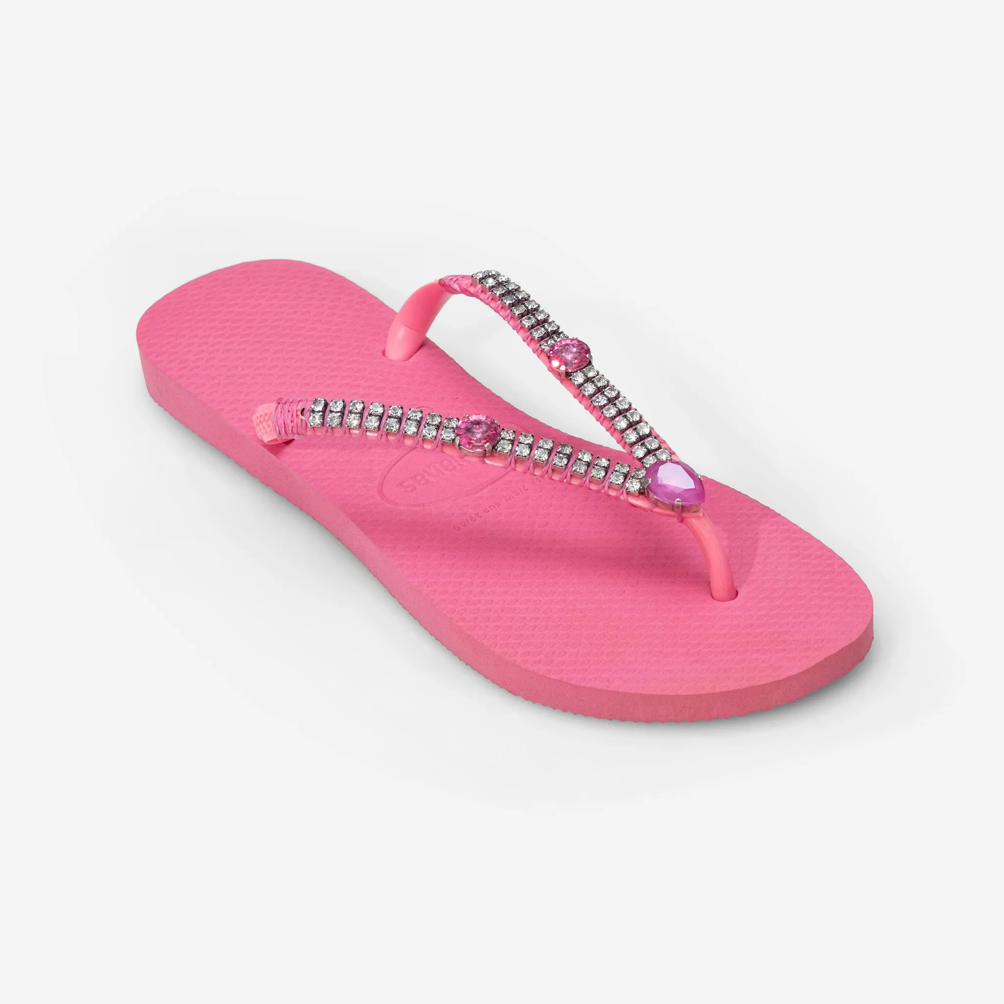 Triple Bling Flip Flops
