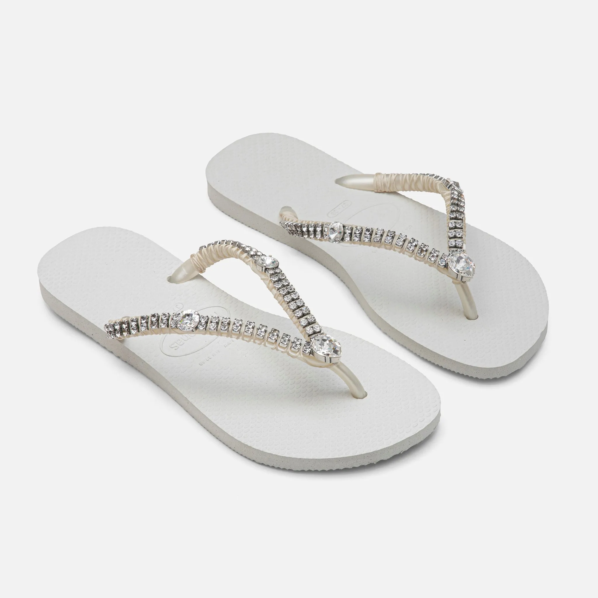 Triple Bling Flip Flops