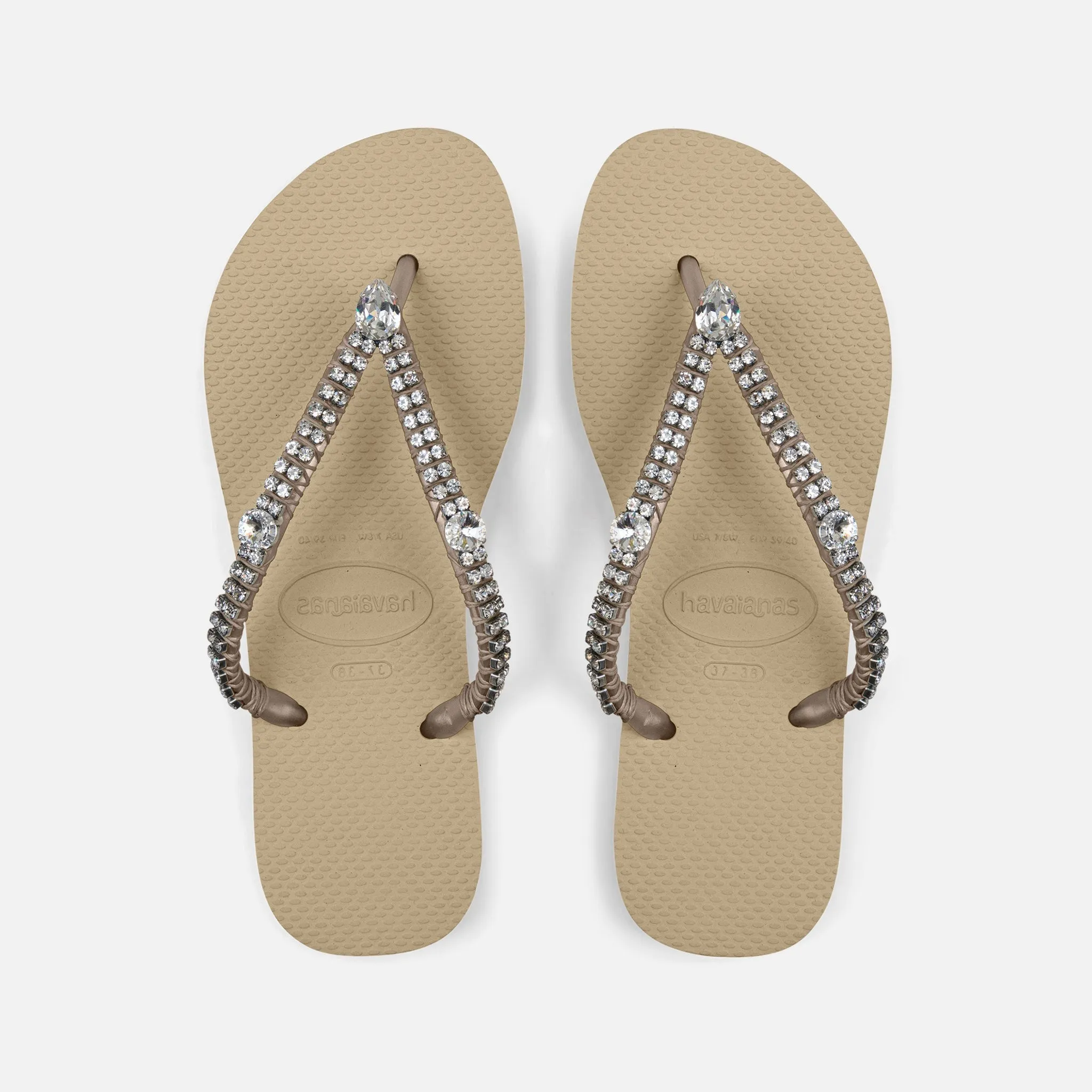 Triple Bling Flip Flops