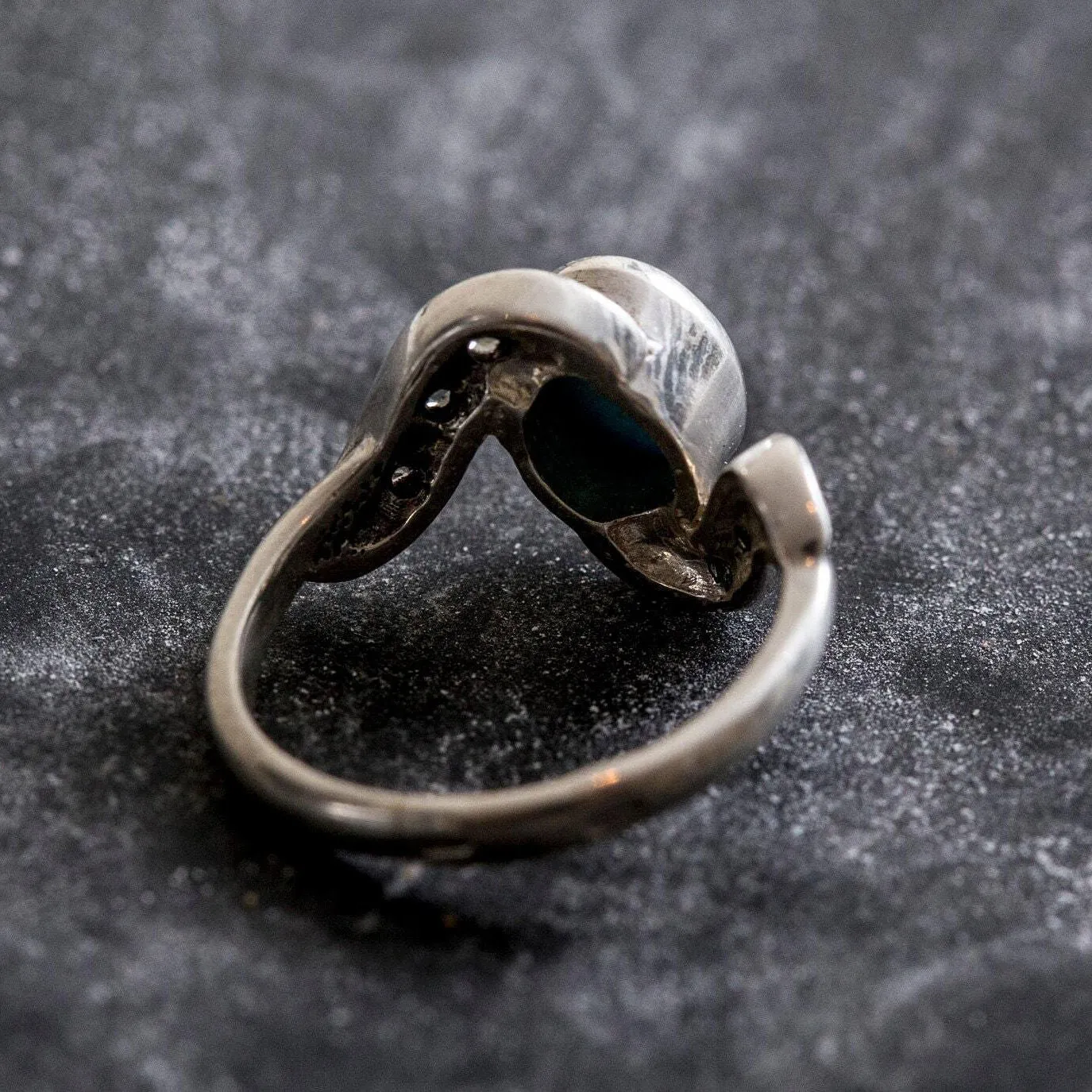 Turquoise Ring - Sleeping Beauty Ring - Blue Vintage Ring