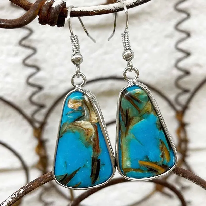 Turquoise Tango Earrings