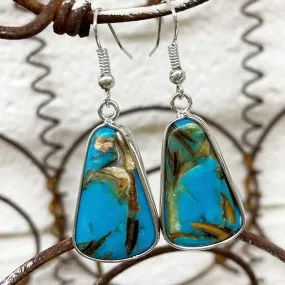 Turquoise Tango Earrings