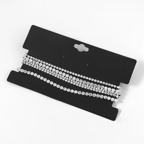 Wholesale Alloy Rhinestone Multilayer Necklace JDC-NE-JL184