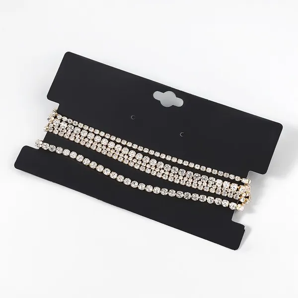 Wholesale Alloy Rhinestone Multilayer Necklace JDC-NE-JL184